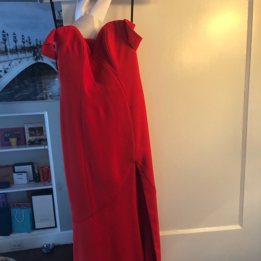 Red Floor-Length Gown From Revolve - image 3